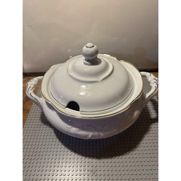 Vintage Royal Kent Poland Tureen With Lie - Picture 1 of 7